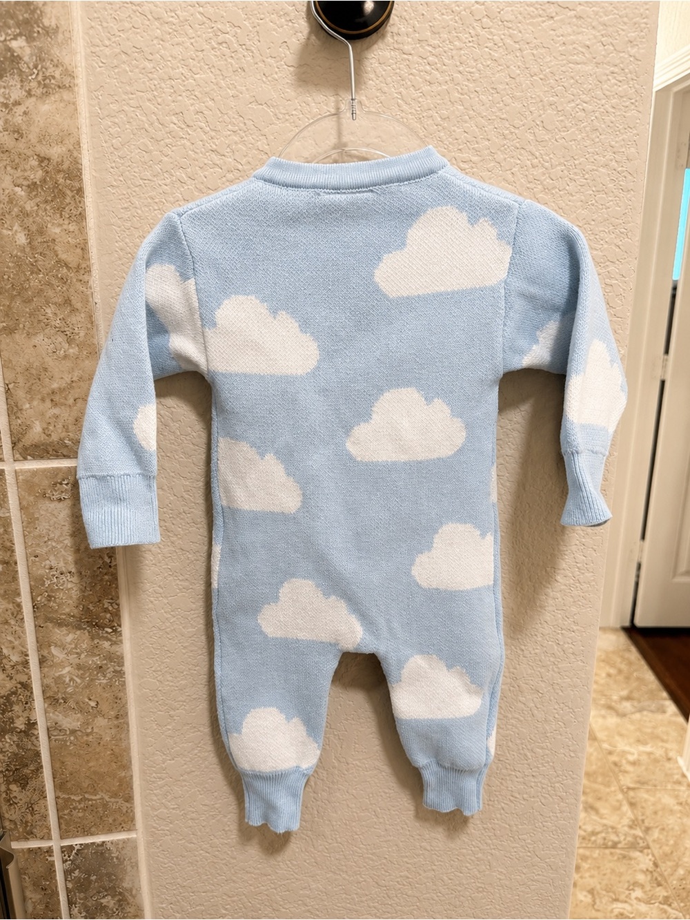 Blossom and Pear Little Dreamer Long Sleeve Knit Romper - Picture 2 of 2